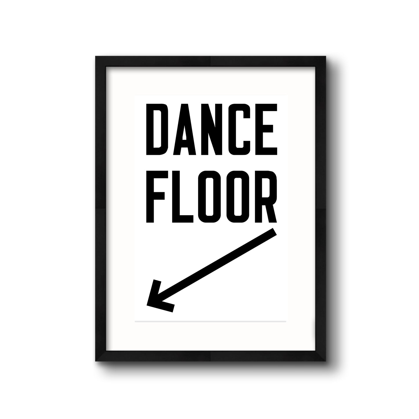 Dance Floor Vertical Arrow Down Left