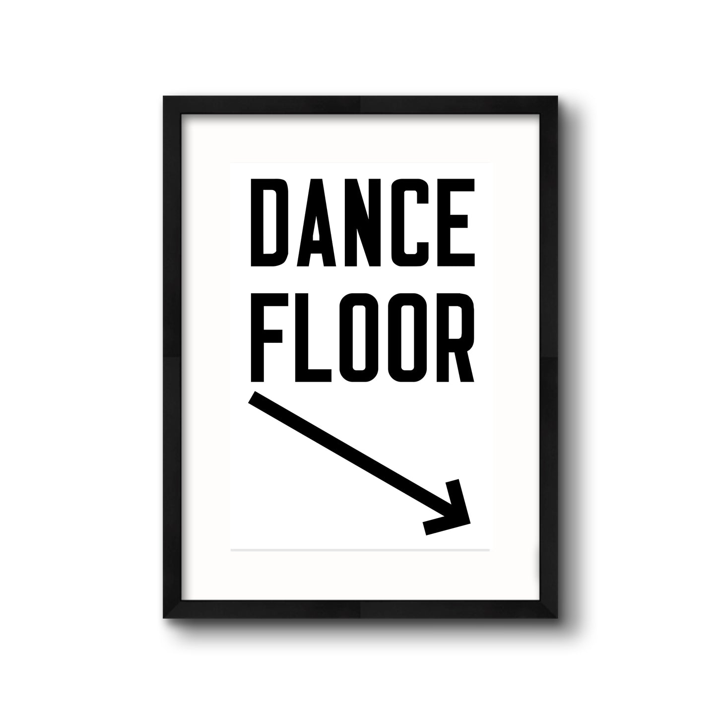 Dance Floor Vertical Arrow Down Right