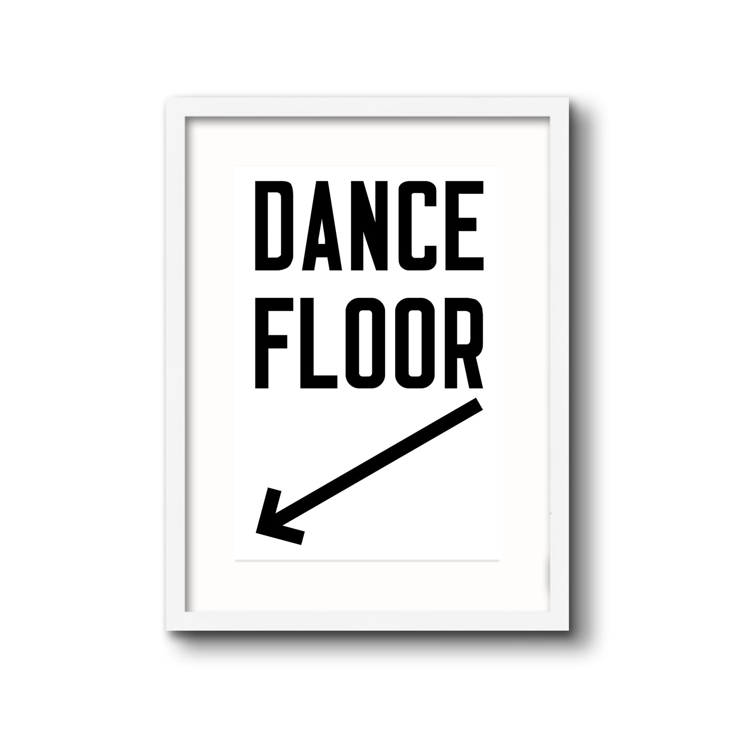 Dance Floor Vertical Arrow Down Left