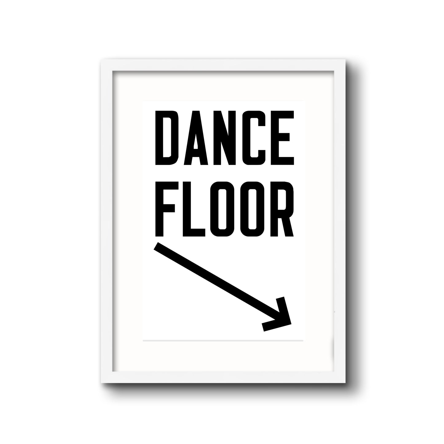 Dance Floor Vertical Arrow Down Right