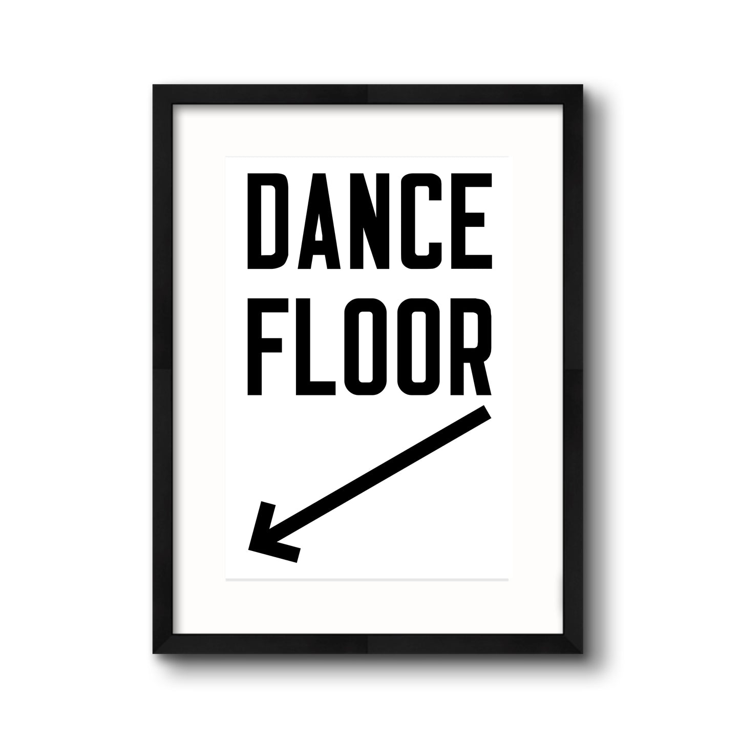 Dance Floor Vertical Arrow Down Left