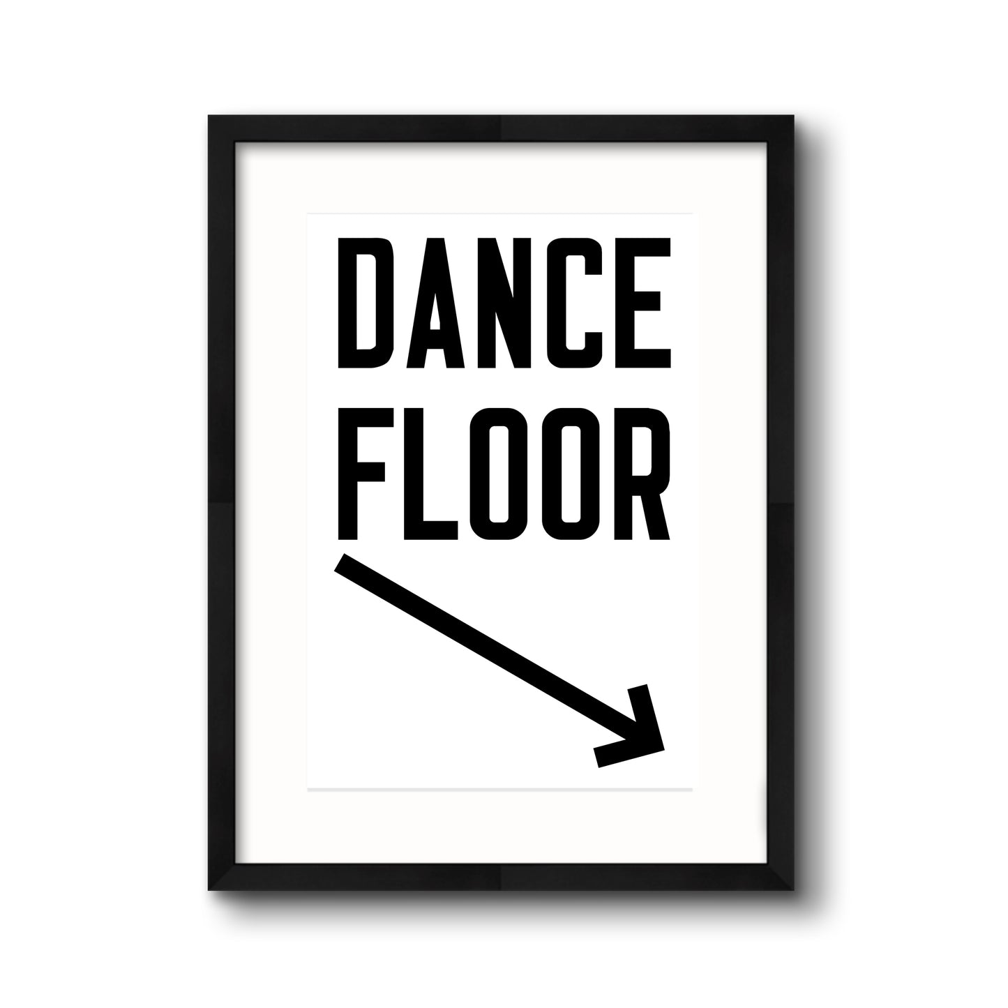 Dance Floor Vertical Arrow Down Right