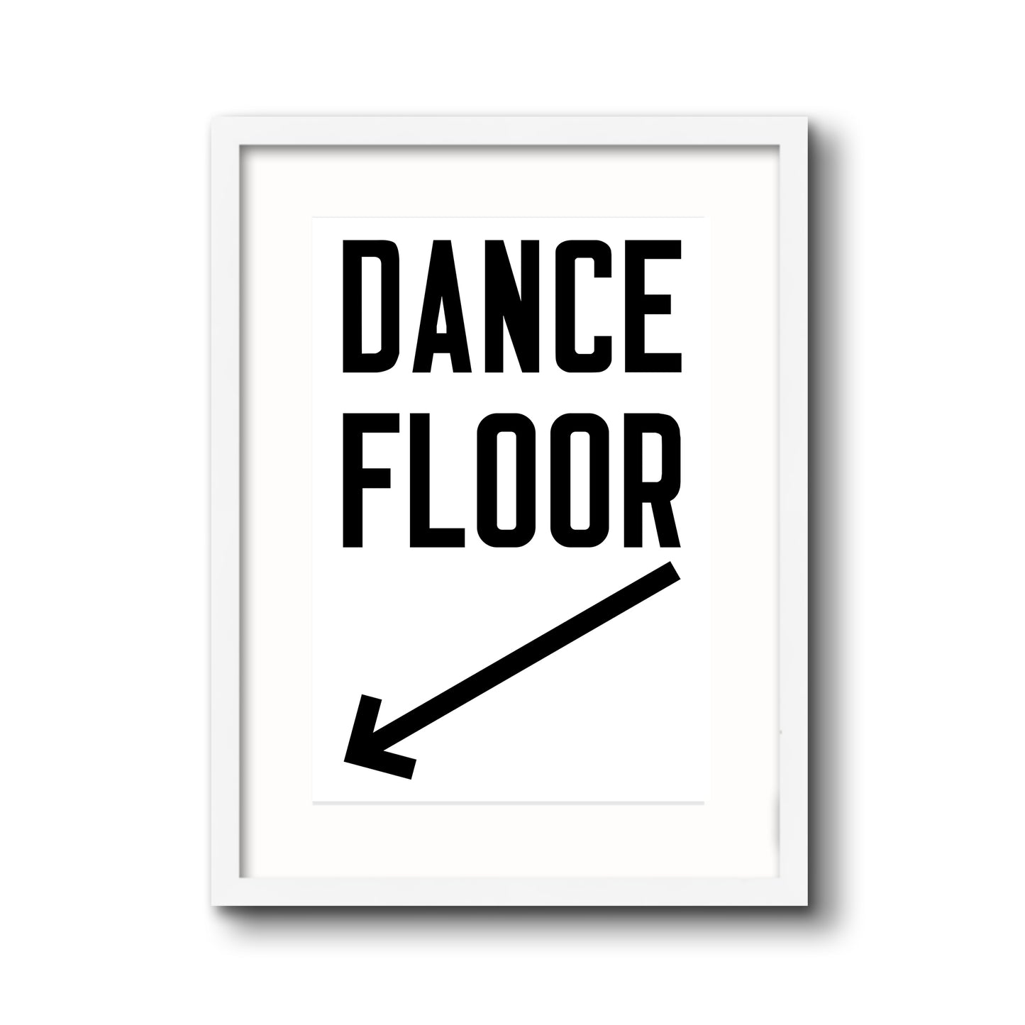 Dance Floor Vertical Arrow Down Left