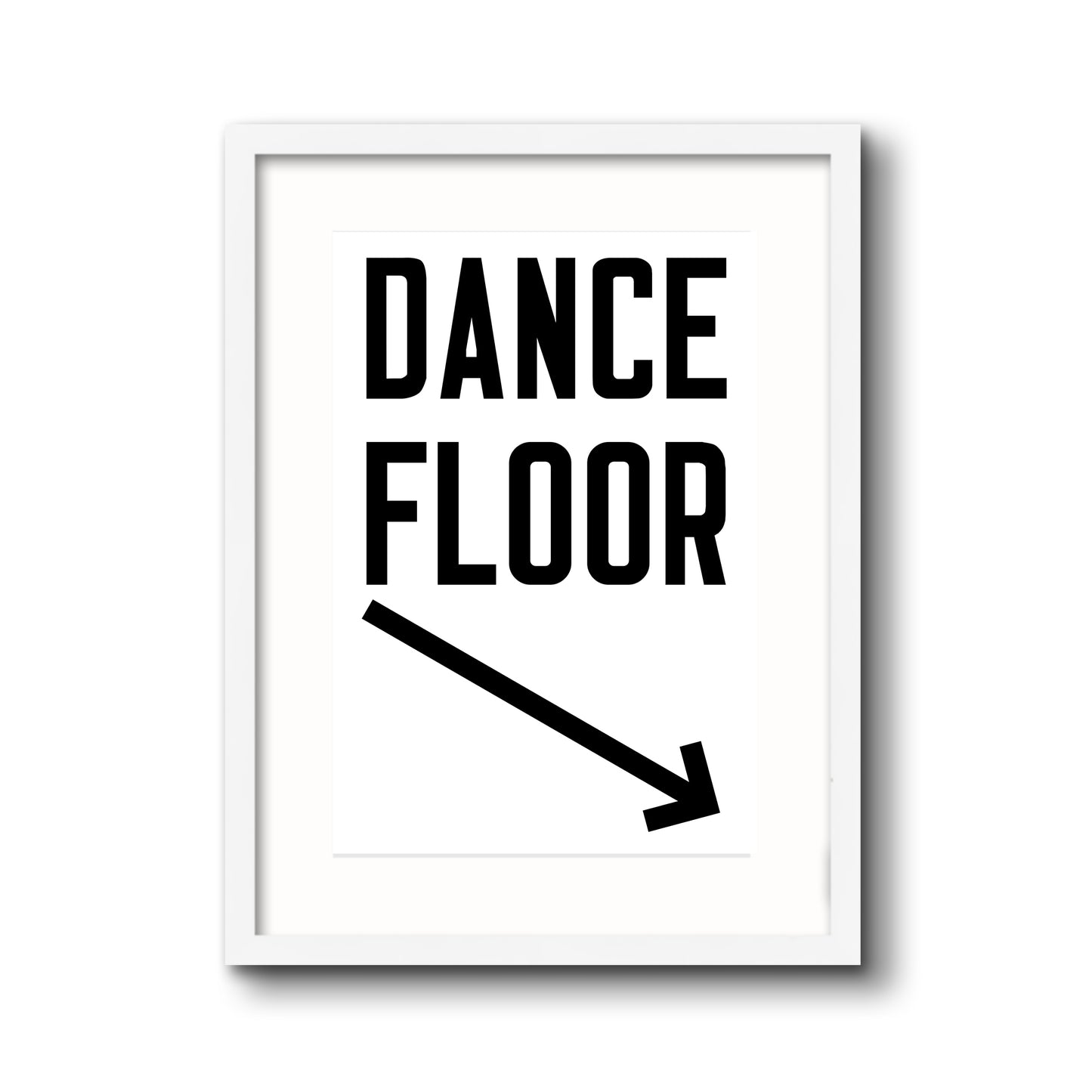 Dance Floor Vertical Arrow Down Right