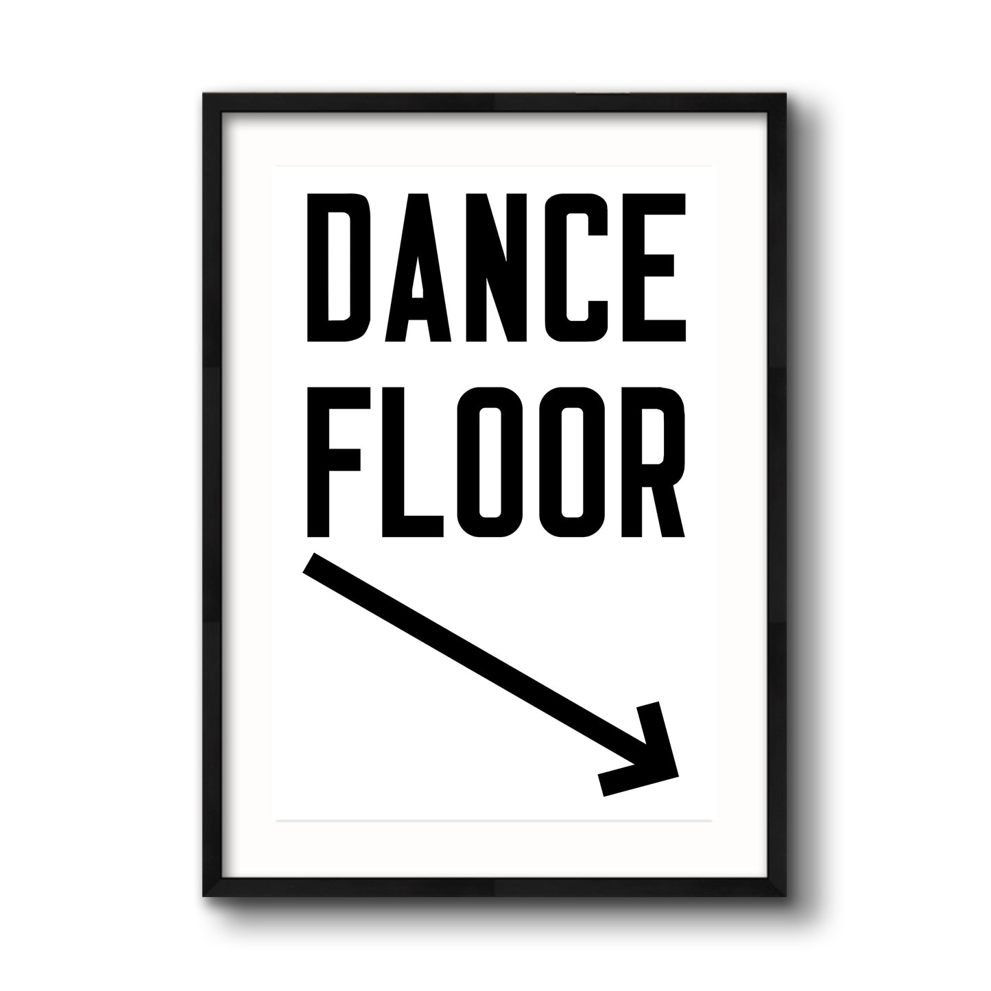 Dance Floor Vertical Arrow Down Right