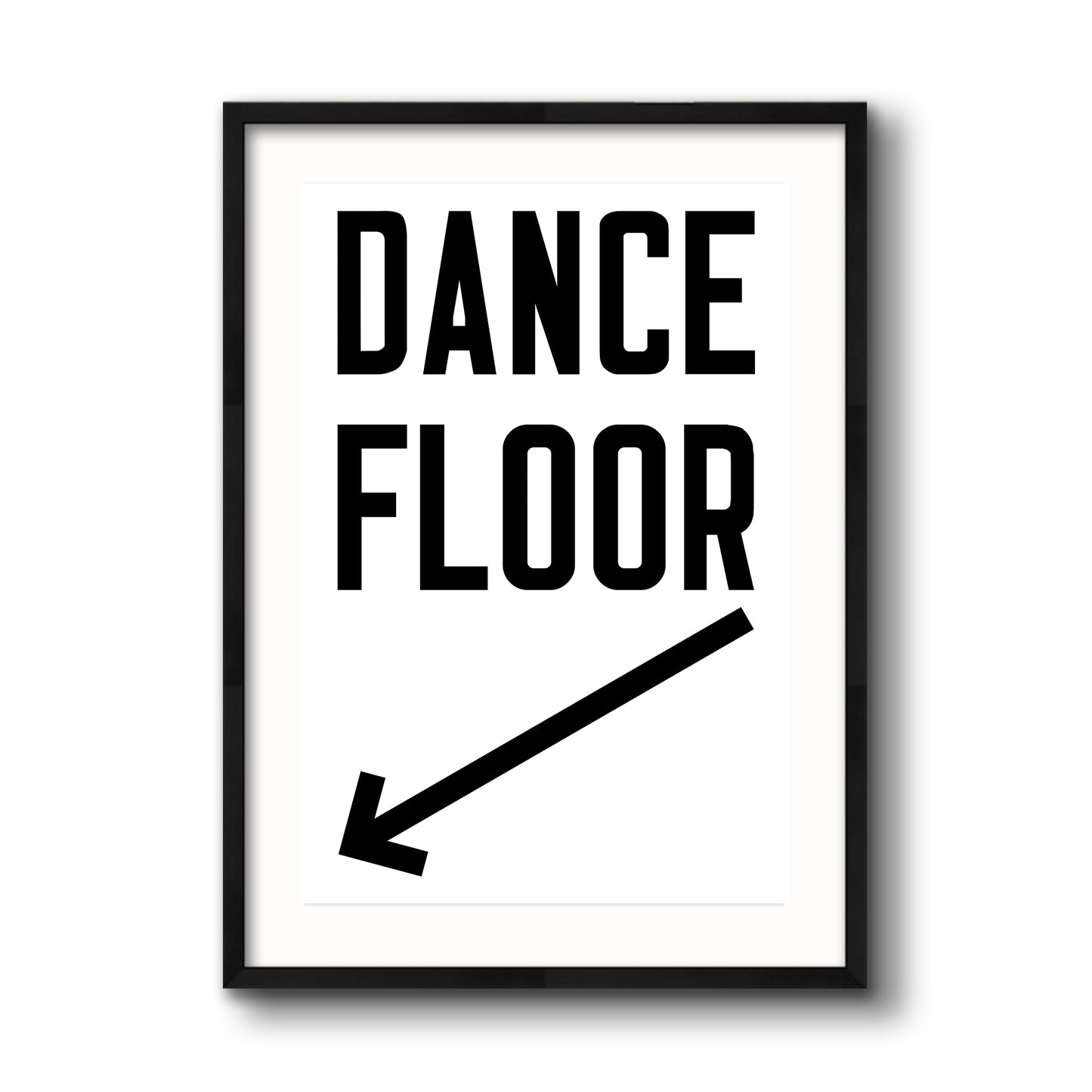 Dance Floor Vertical Arrow Down Left