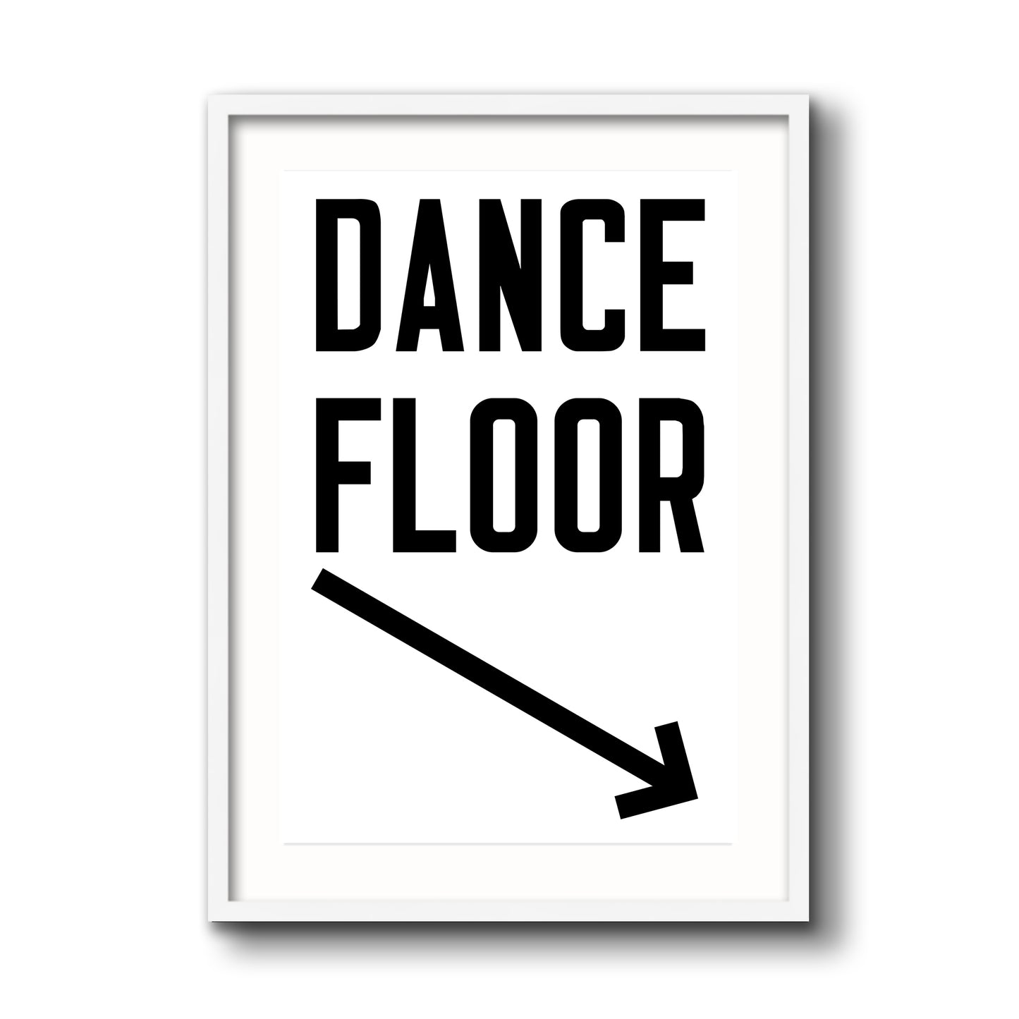 Dance Floor Vertical Arrow Down Right