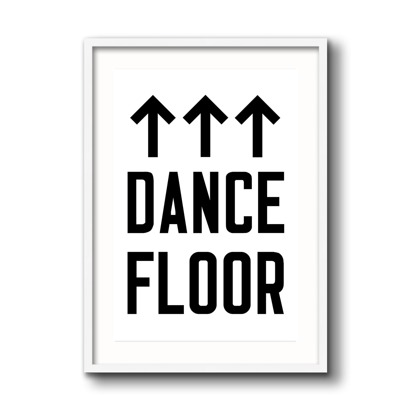 Dance Floor Vertical Arrows Up