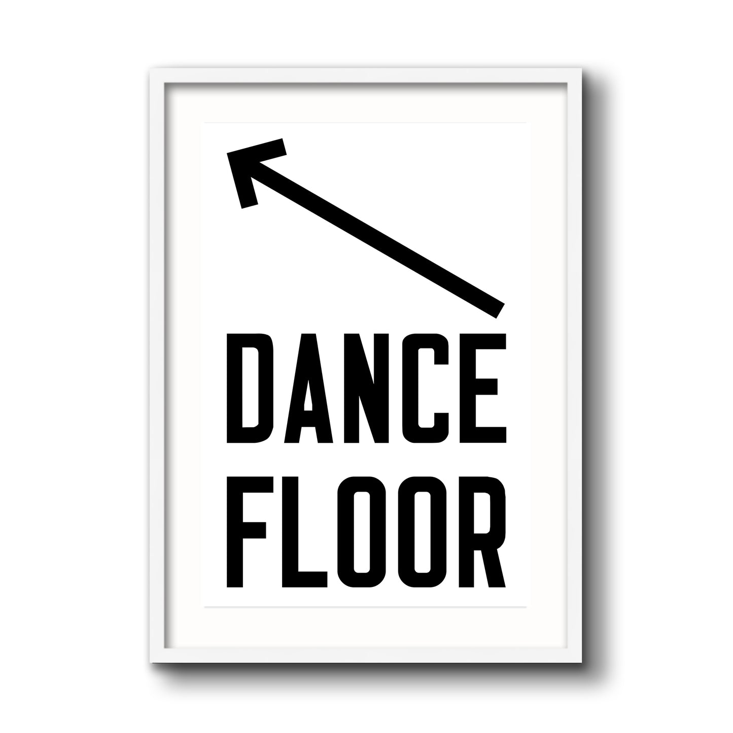 Dance Floor Vertical Arrow Up Left