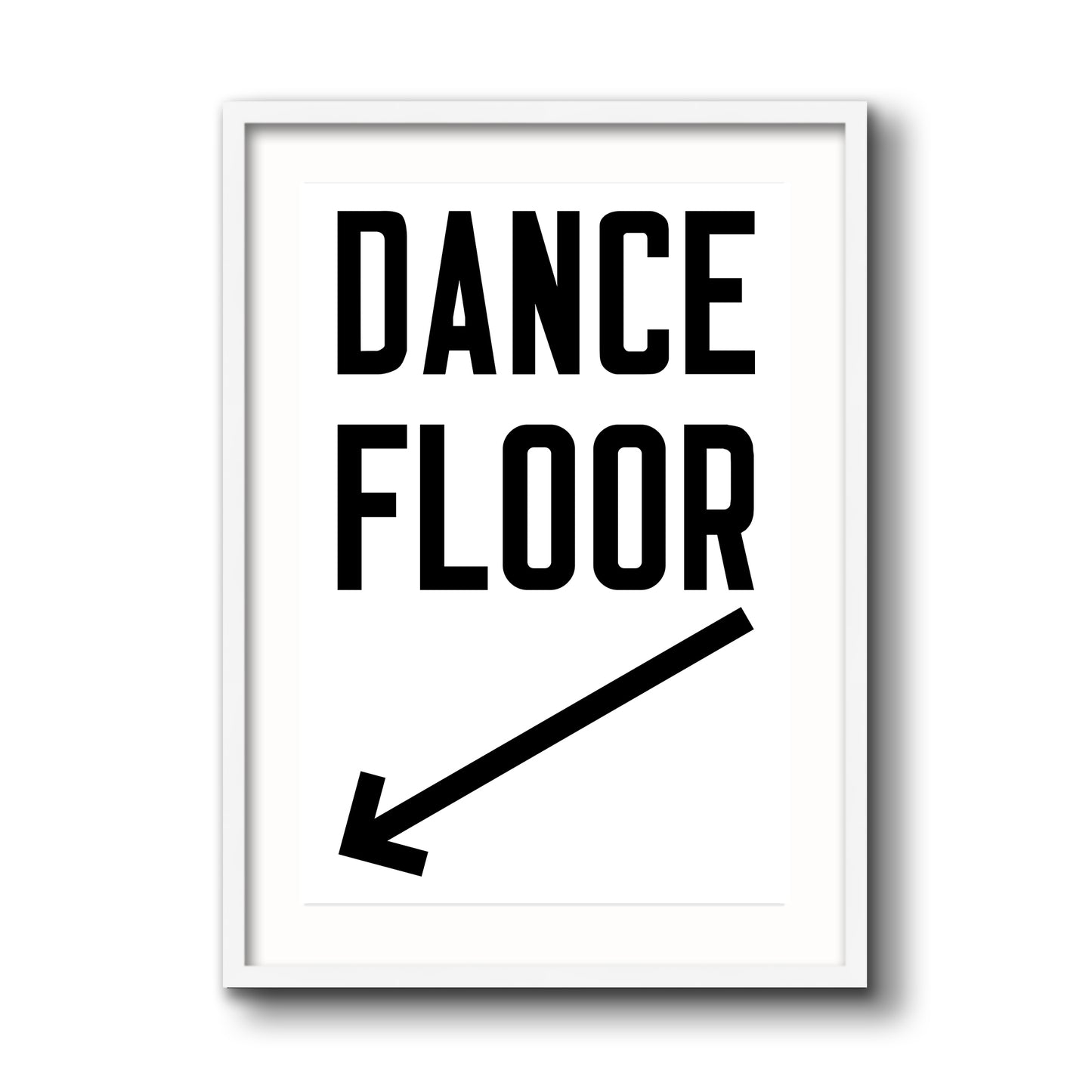 Dance Floor Vertical Arrow Down Left