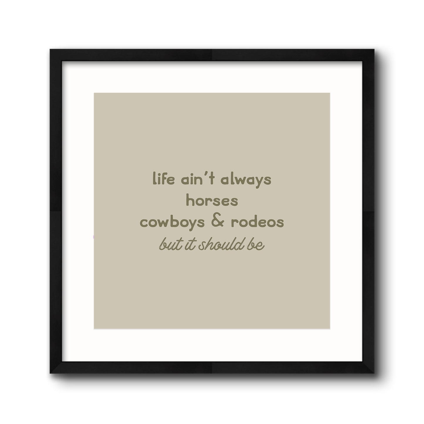 Cowboys Horses & Rodeos