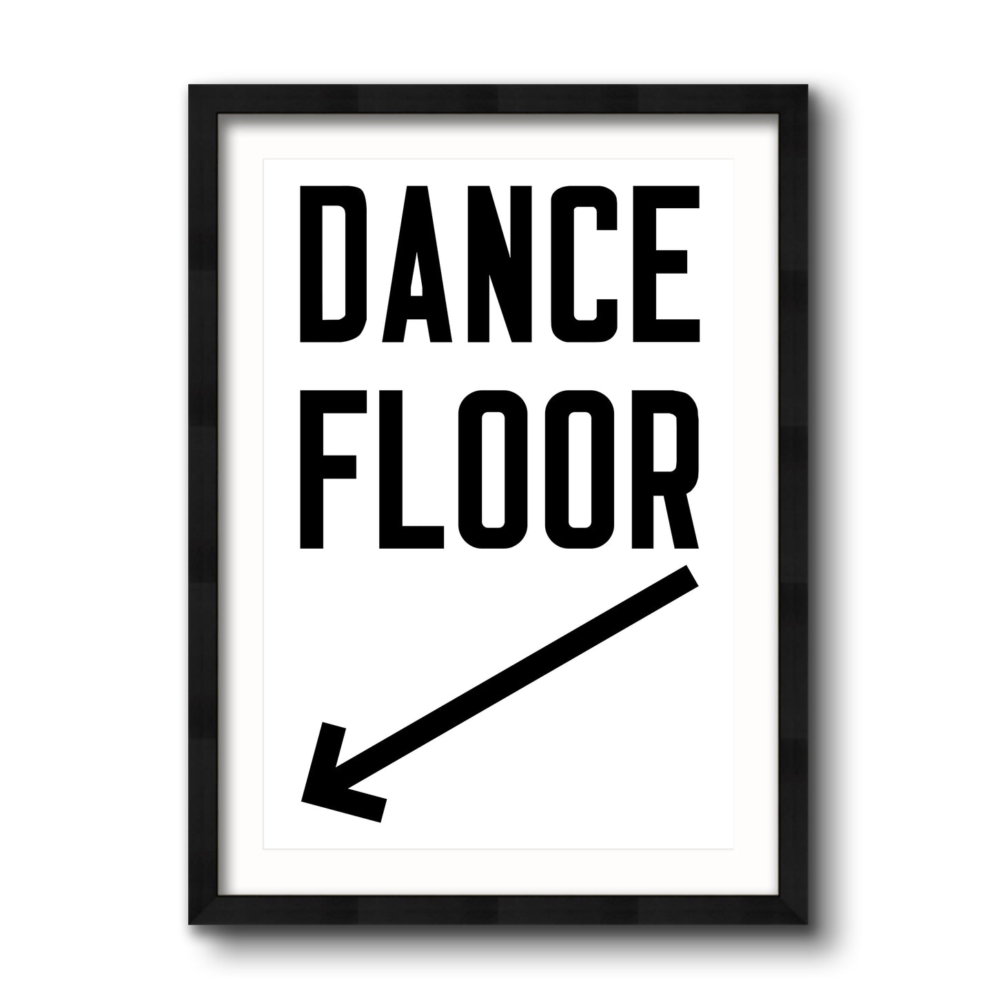 Dance Floor Vertical Arrow Down Left