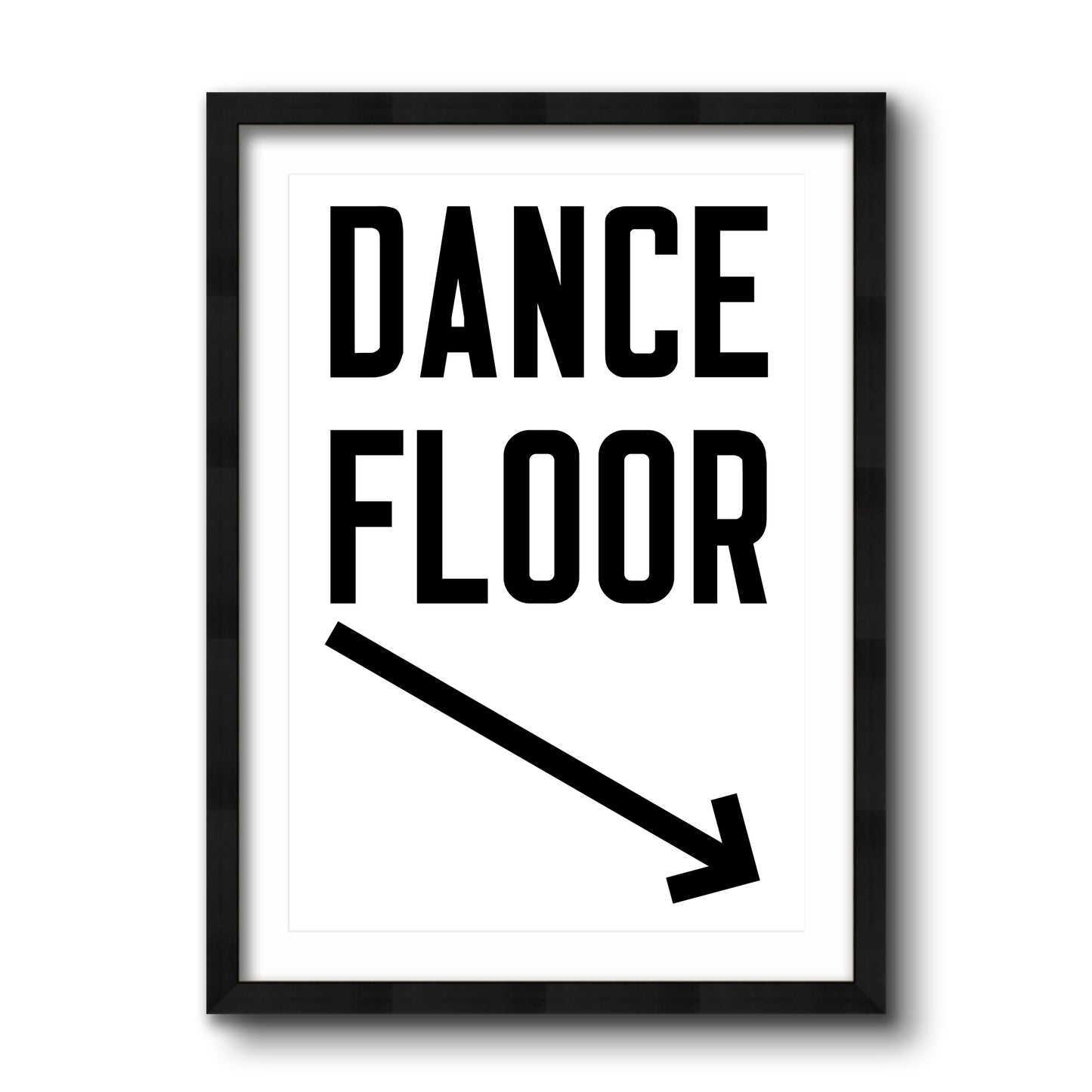 Dance Floor Vertical Arrow Down Right