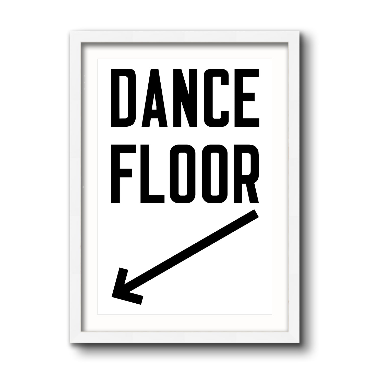 Dance Floor Vertical Arrow Down Left