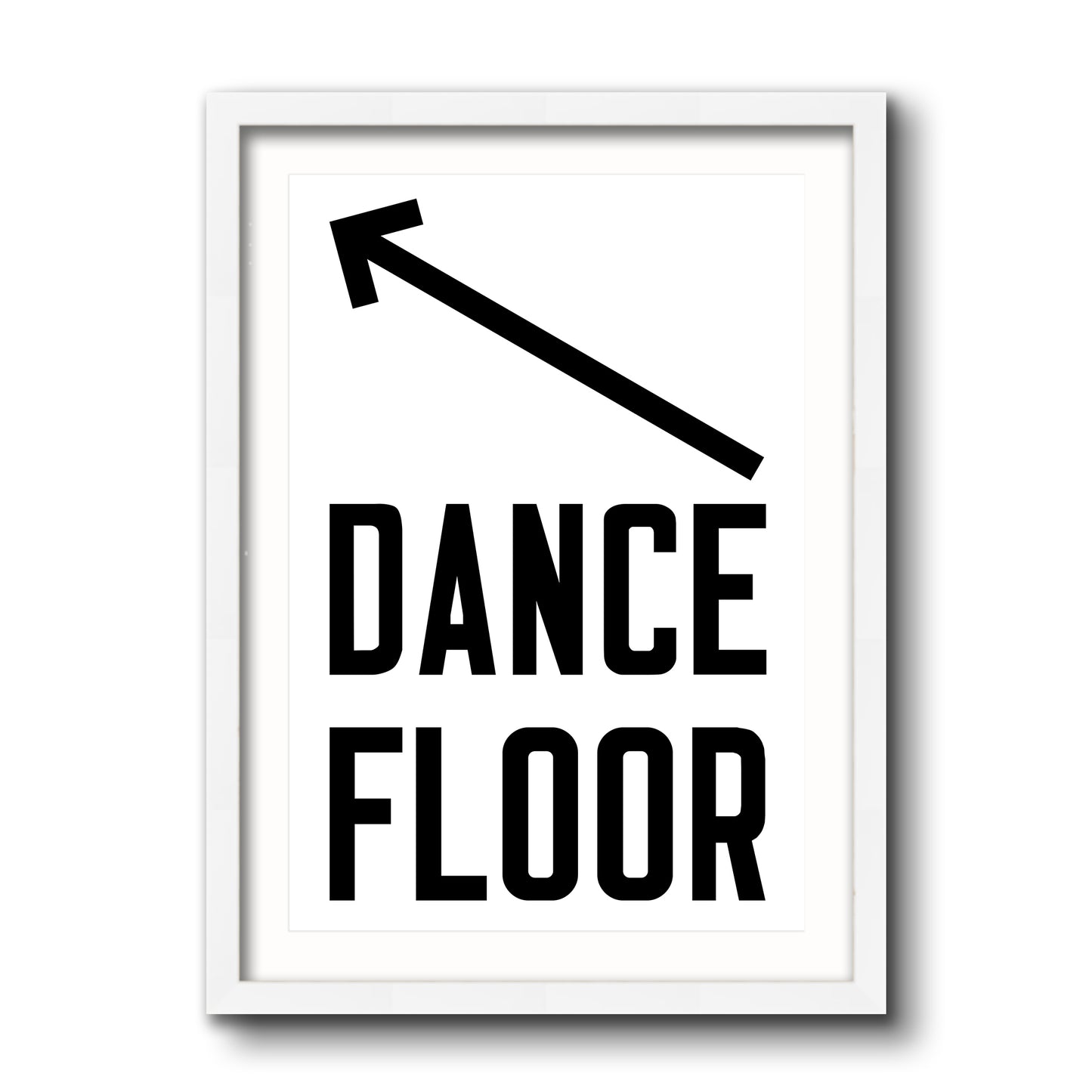 Dance Floor Vertical Arrow Up Left