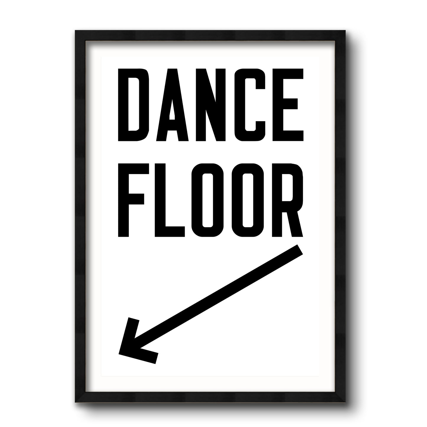 Dance Floor Vertical Arrow Down Left