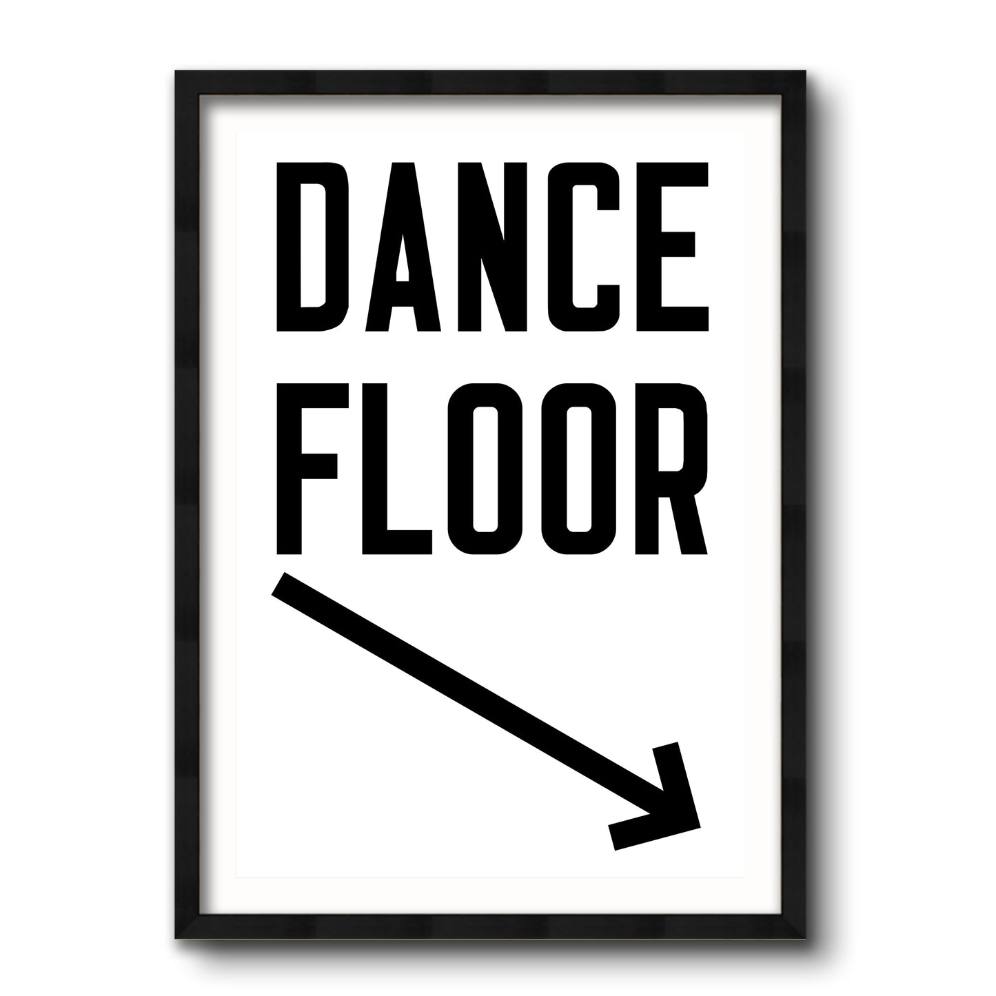 Dance Floor Vertical Arrow Down Right