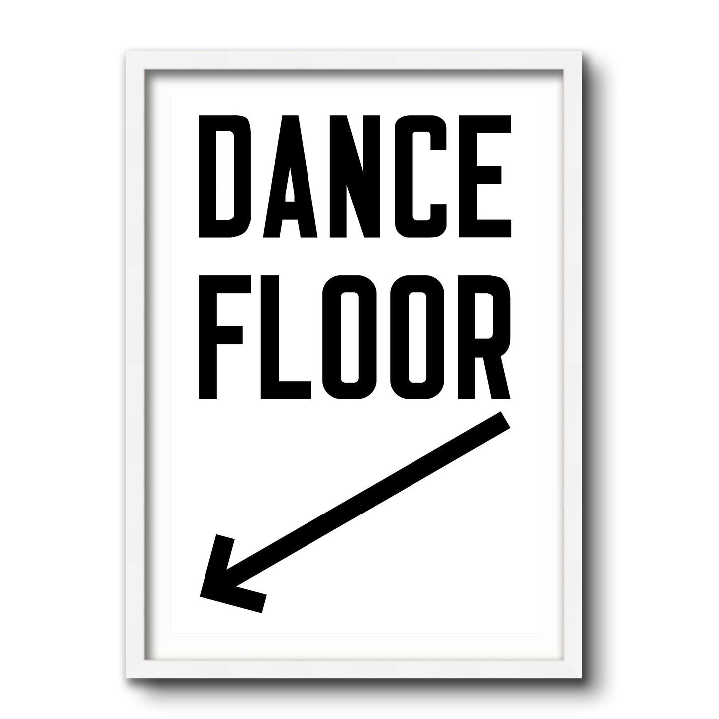 Dance Floor Vertical Arrow Down Left