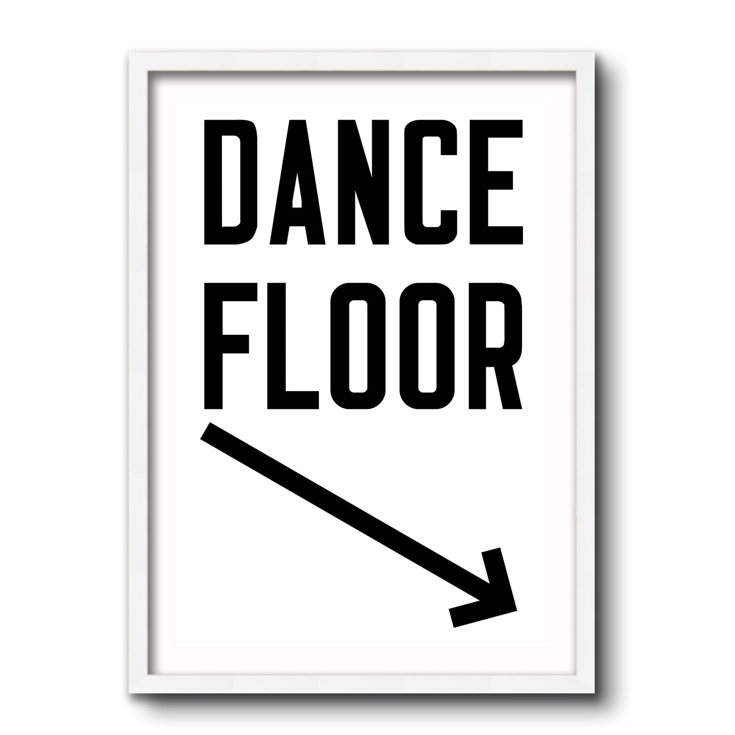 Dance Floor Vertical Arrow Down Right