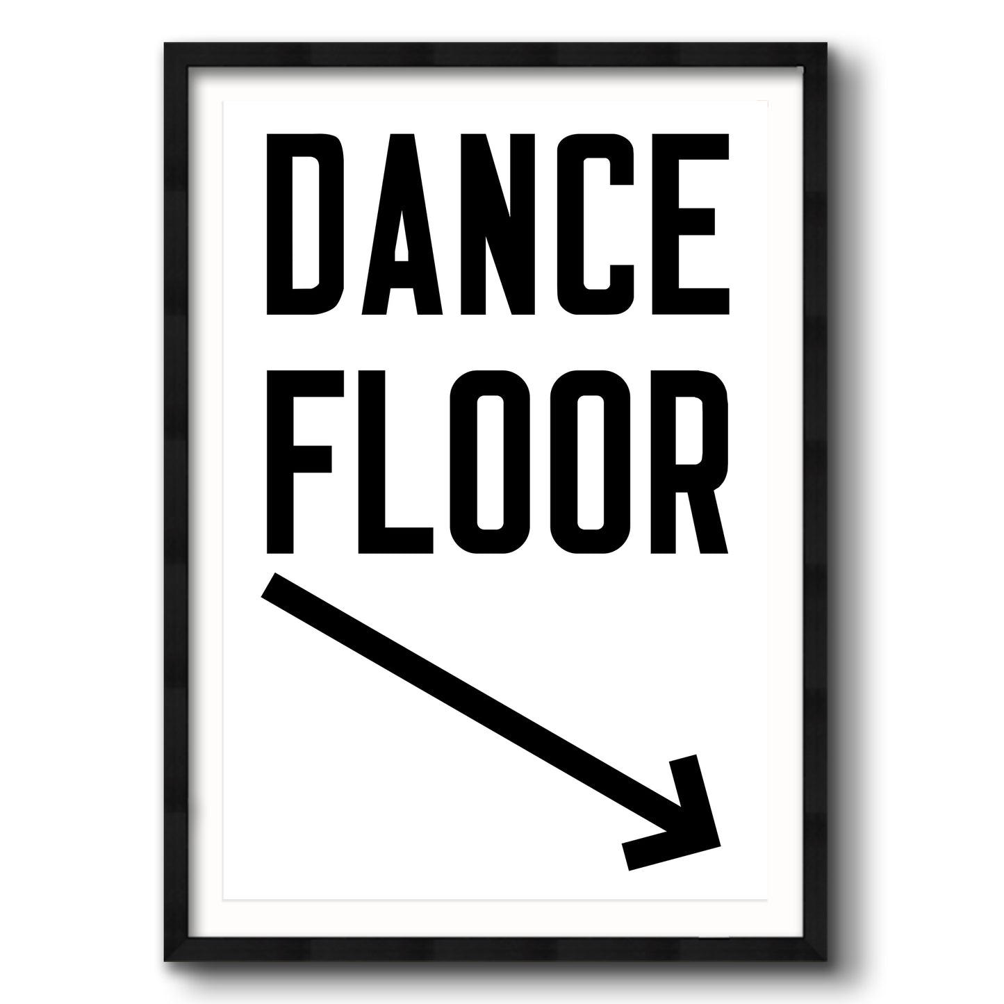 Dance Floor Vertical Arrow Down Right