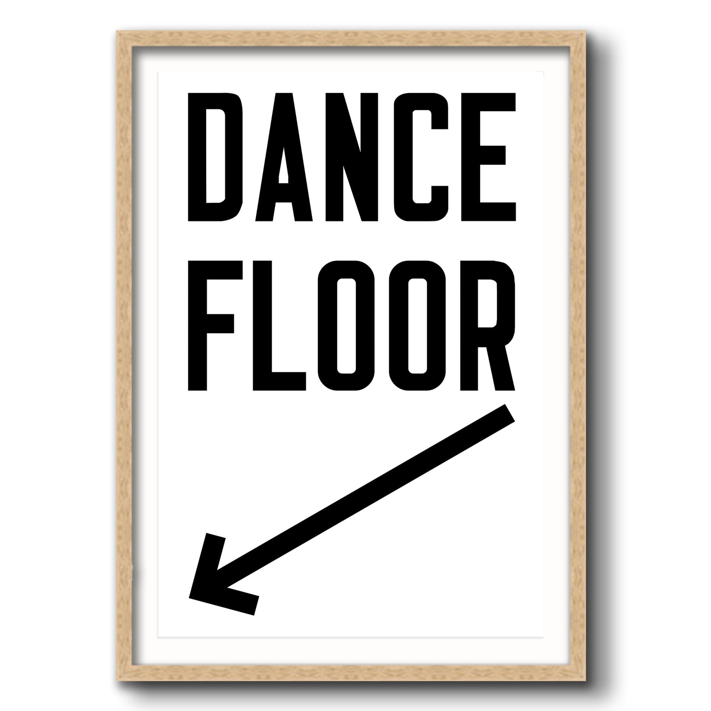 Dance Floor Vertical Arrow Down Left