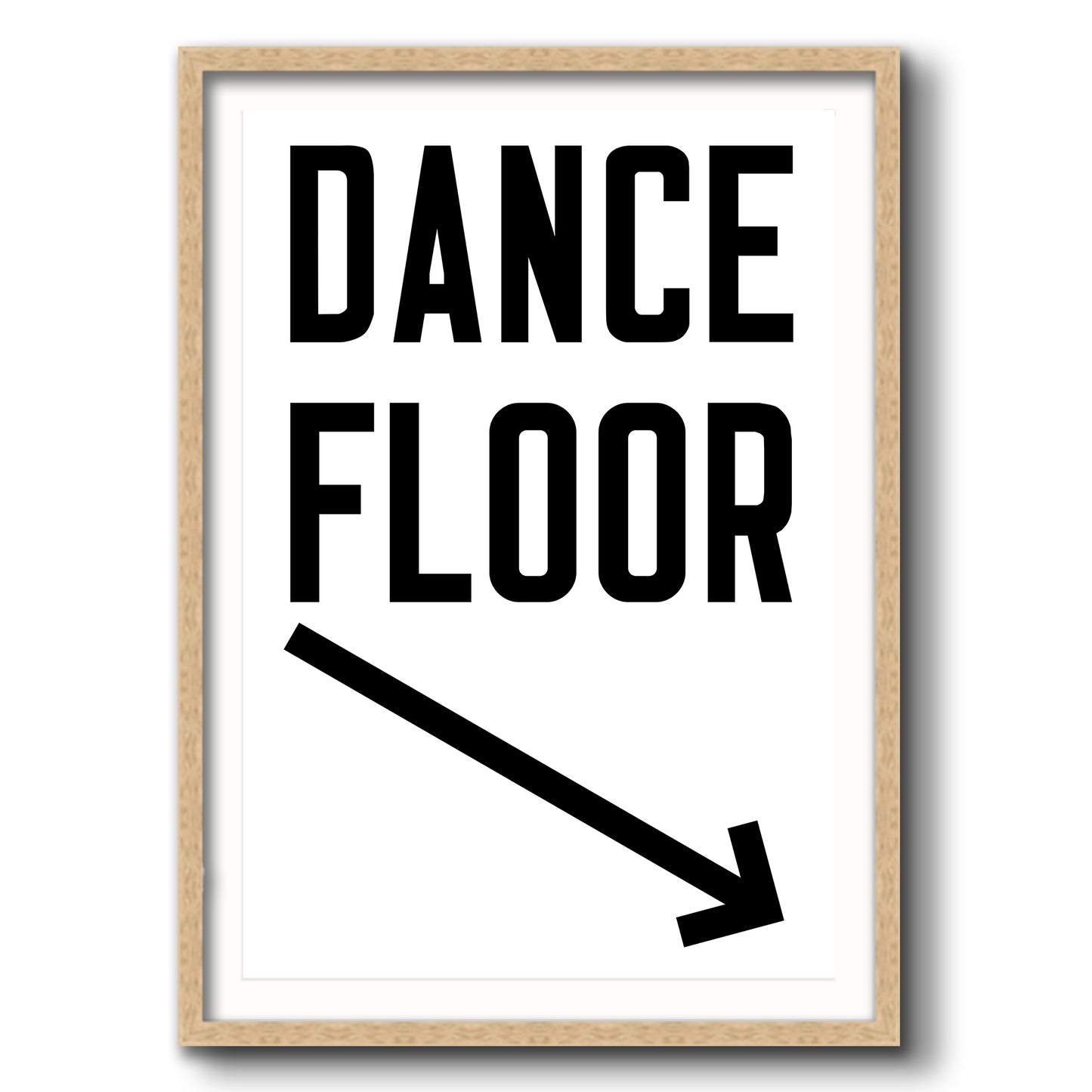 Dance Floor Vertical Arrow Down Right