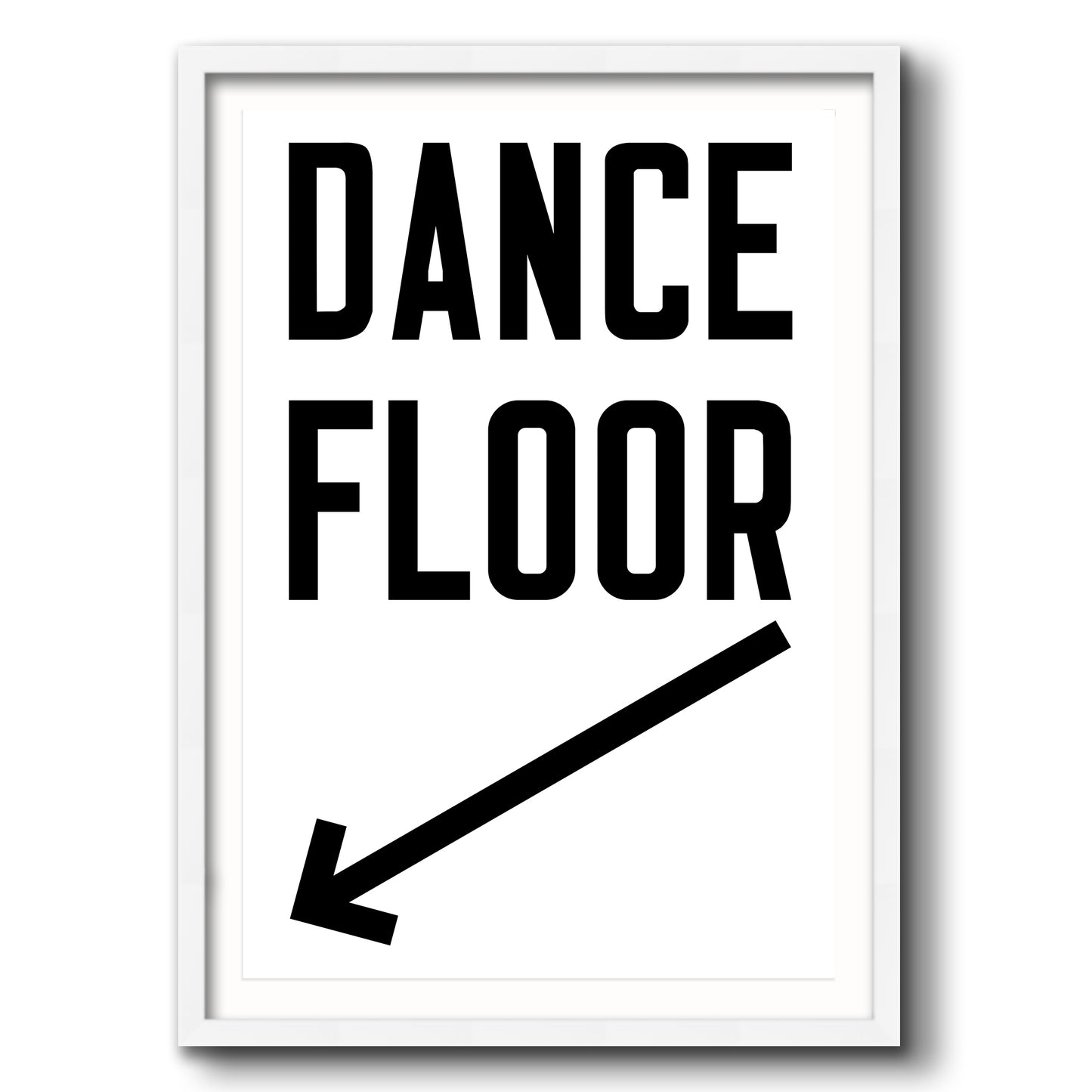 Dance Floor Vertical Arrow Down Left