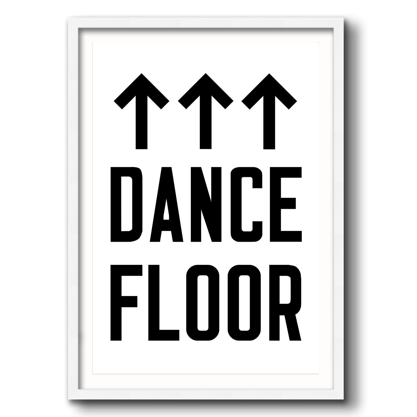 Dance Floor Vertical Arrows Up