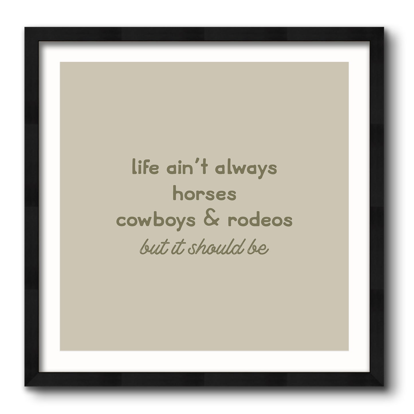 Cowboys Horses & Rodeos