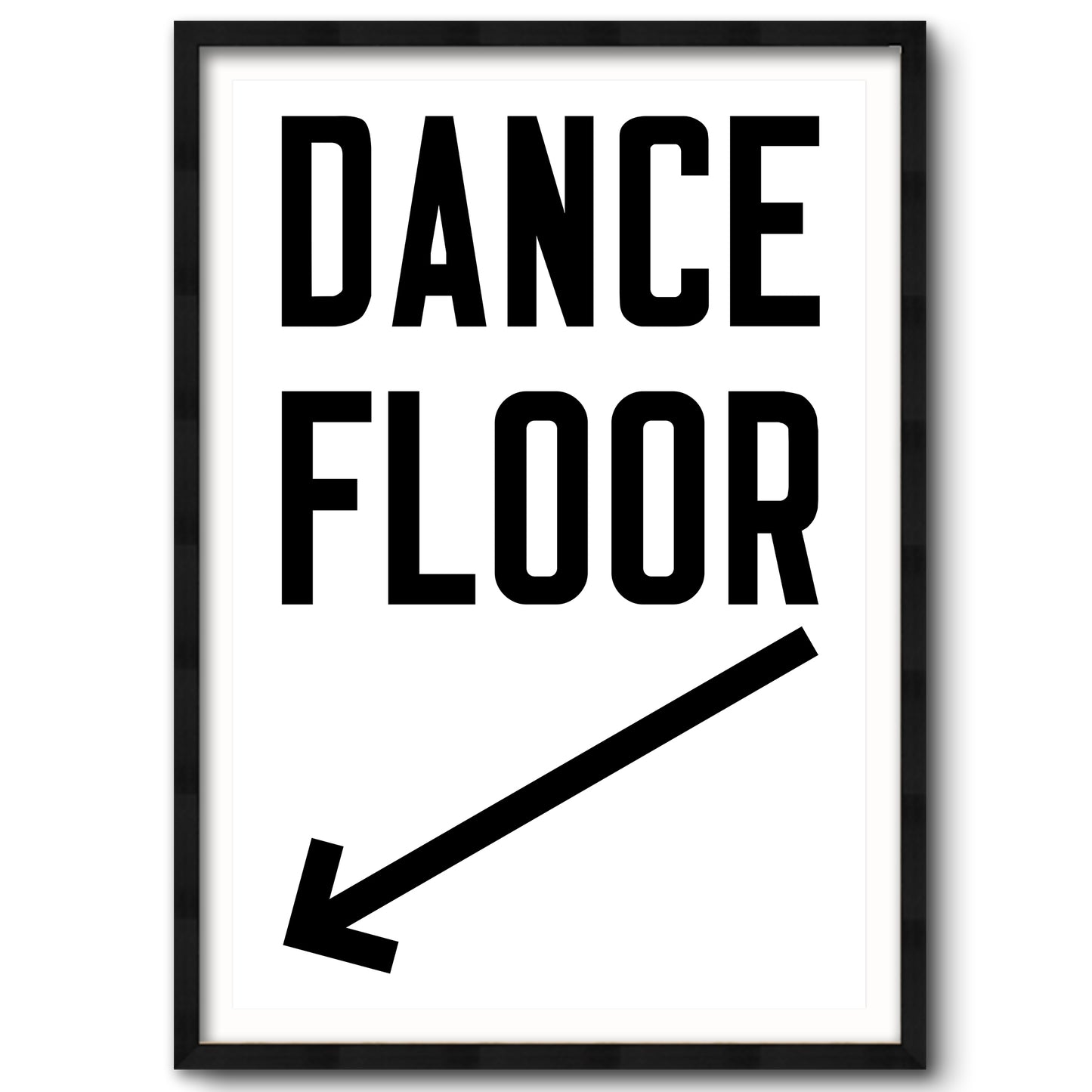 Dance Floor Vertical Arrow Down Left