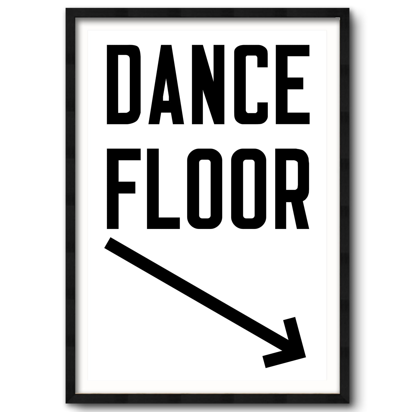 Dance Floor Vertical Arrow Down Right