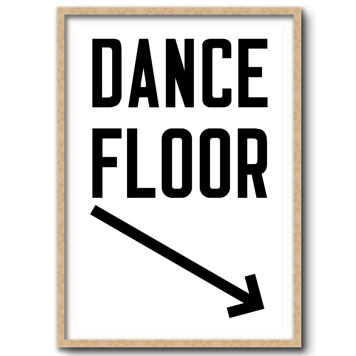 Dance Floor Vertical Arrow Down Right