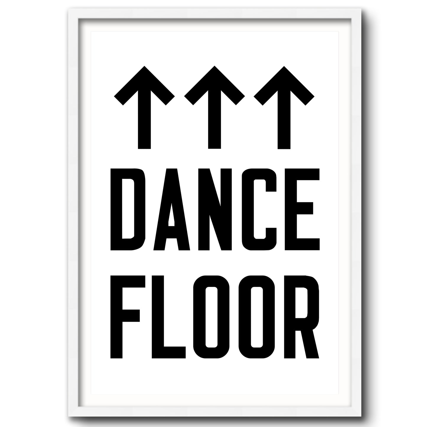 Dance Floor Vertical Arrows Up