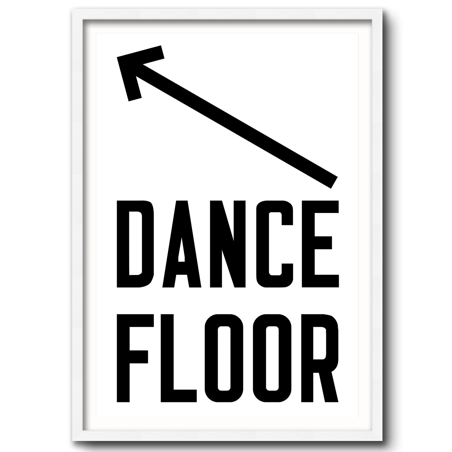 Dance Floor Vertical Arrow Up Left