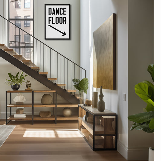 Dance Floor Vertical Arrow Down Right